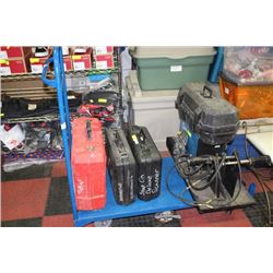 HEAVYDUTY 6 WHEEL CART - BLUE