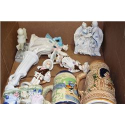 BOX OF PORCELAIN DOLLS