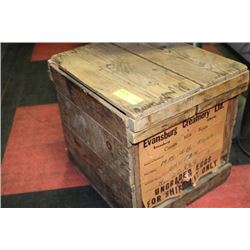 VINTAGE WOOD EGG CRATE