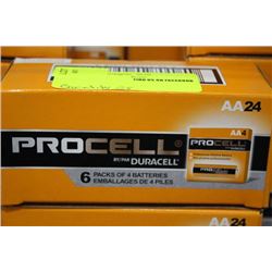 PK OF 24 DURACELL 'AA' BATTERIES