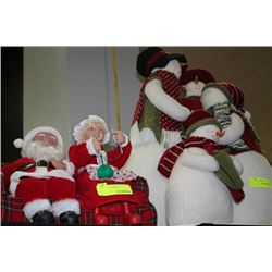 2 CHRISTMAS ORNAMENTS