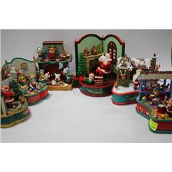 6 PC HANDMADE CHRISTMAS ORNAMENT SET