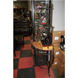 CORNER 4-SHELF PLANT STAND