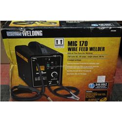 MIG 170 WIRE FEED WELDER MIG OR FLUX CORE ARC