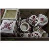 Image 1 : BOX OF UKRANIAN CERAMIC DISHES