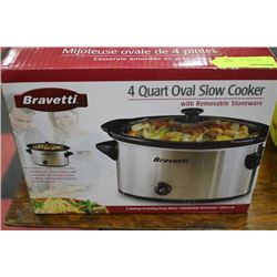 BRAVETTI 4 QT SLOW COOKER