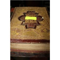 1882 ANTIQUE HOLY BIBLE