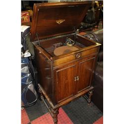 ANTIQUE VICTROLA PHONOGRAPH NO CRANK