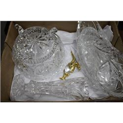 TRAY OF PINWHEEL CRYSTAL