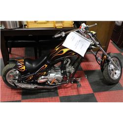 GAS POWERED MINI CHOPPPER (RUNNING)