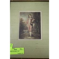 GAINSBROUGH PRINT, 1974