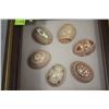 Image 1 : UKRANIAN EASTER EGG HALF SHELL SHADOW BOX