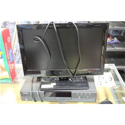 ONN 19" TV W//HDMI & TOSHIBA DVD PLAYER