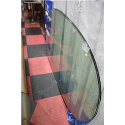 NEW LARGE OVAL GLASS TABLETOP