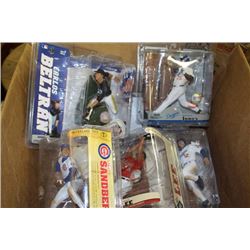 TRAY OF 6 MCFARLANE BASEBALL FIGURINES