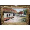 Image 1 : VINTAGE FRAMED OIL ON CANVAS PICTURE