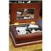 Image 1 : LADIES JEWELLERY BOX WITH CONTENTS