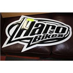 'HARO BIKES' METAL SIGN