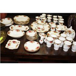 LARGE COLLECTION OF ROYAL ALBERT OLD COUNTRY