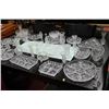 Image 1 : LARGE  ESTATE CRYSTAL GLASS COLLECTION