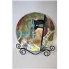 Image 1 : ABSTRACT DISPLAY PLATE W/ STAND