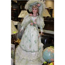 LARGE PORCELAIN DOLL