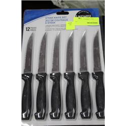 12 PC STEAK KNIFE SET