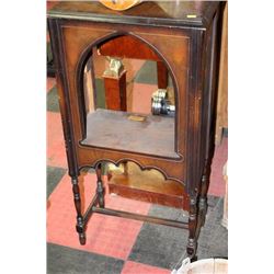 VINTAGE WOOD HAMILTON RADIO STAND