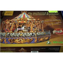 THE ENCHANTED CAROUSEL 3D PAPER PUZZLE