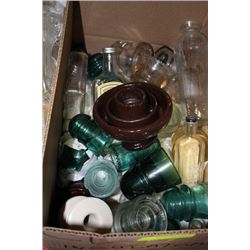 ESTATE BOX OF INSULATORS