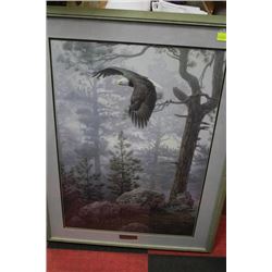 SHROUDED FOREST BY DANIEL SMITH FRAMED PRINT