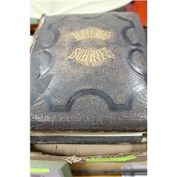 1901 "HEILIGE SCHRIFT" GERMAN BIBLE