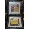 Image 1 : PAIR OF FRAMED PICTURES