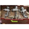 Image 1 : FLAT OF THREE MEAT GRINDERS