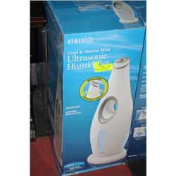 HOMEDICS  COOL & WARM MIST ULTRASONIC HUMIDIFIER