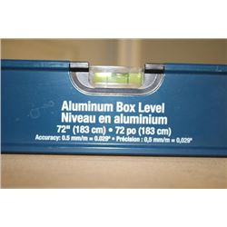 72" ALUMINUM BOX LEVEL