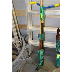 GRIZZLY RAKE, THE CLAW GARDEN CULTIVATOR & FISKERS