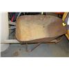 Image 1 : VINTAGE WHEELBARROW W/ STEEL WHEEL