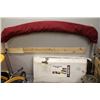 Image 1 : BURGANDY BOAT CANOPY ATTWOOD BIMINI STYLE