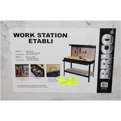 BRICO WORK BENCH STATION WITH BLACKBOARD