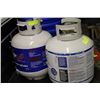 Image 1 : CERTIFIED 20LB PROPANE TANKS X2