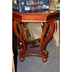 ESTATE WOOD END TABLE