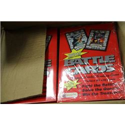 1 CASE OF 12 BOXES OF MERLIN BATTLE CARDS