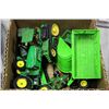 Image 1 : BOX OF JOHN DEER DIECAST TOYS