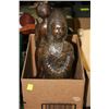 Image 1 : PAIR OF 2 STATUETTES