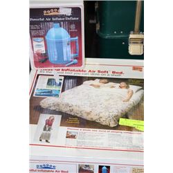 INFLATABLE AIR BED WITH INFLATER