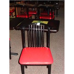 30 Padded Metal Slatback Chairs - 30 Times the Money