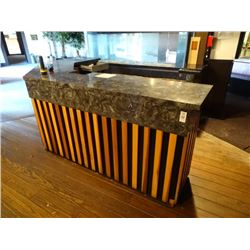 Faux Marble Hostess Counter