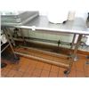 Image 1 : S/S 4' Rolling Table