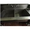 Image 2 : S/S 3-Comp Sink w/Overshelf